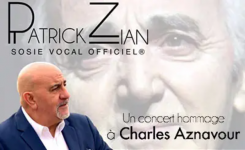 Diner - Concert : HOMMAGE à AZNAVOUR par Patrick ZIAN