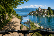 Thonon – Yvoire en vélo électrique avec Parcours GPS