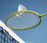 Badminton sous la halle