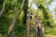 Parcours pieds nus : Nature et Sens