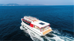 Croisière commentée de Thonon en bateau hybride l'Amiral