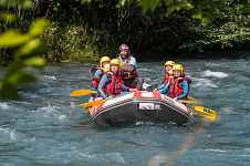 Descente en rafting sur la Dranse - parcours longo