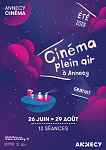 Cinéma plein air à Annecy
