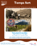 Exposition "Entre sommets et vallées, l’agriculture en Faucigny"