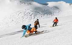 Cours collectifs snowboard tous niveaux