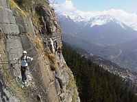 Sortie accompagnée à la via ferrata de Curalla à Passy
