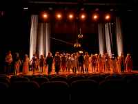 Spectacle de l'option théâtre du lycée Charles Poncet