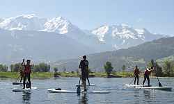 Stand-up Paddle à Passy avec Ecolorado Rafting