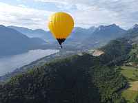 Bon cadeau : vol en montgolfière