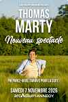 Humour : Thomas Marty - Nouveau spectacle