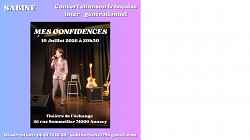 Concert : Mes confidences