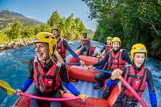 Descente en rafting sur la Dranse - parcours découverte