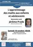 Conférence : L'apprentissage des maths aux enfants et adolescents