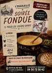Soirée fondue au chalet des Bersets par l'Ensoleillé