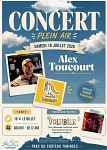 Concert de Alex Toucourt