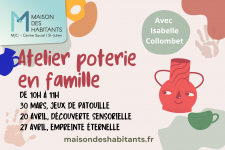 Atelier poterie en famille