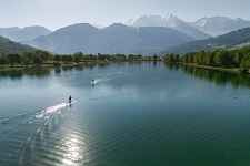 Stand up paddle au Lac de Passy