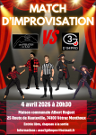 Match d’improvisation : Les 3G d’Impro vs Les Pirates du Lac
