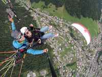 Vol en double avec ABC  Ecole de parapente