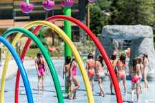 Plaine de jeux aqualudique