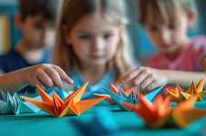 Atelier origami -Après midi grainothèque