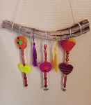 Atelier créatif : mobile de sujets en laine feutrée