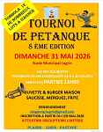 Tournoi de pétanque