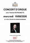 Concert d'orgue