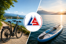Multi-Activité : Vélo Électrique & Canoë ou Paddle