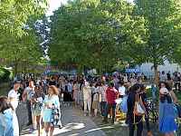 Fête de quartier à la Mandallaz