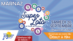 Super Loto de l'Ecole de Musique de Marnaz