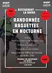 Raquettes en nocturne avec repas à la Duche
