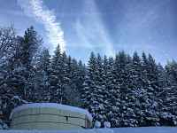 Repas insolite sous la yourte